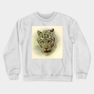 White tiger Crewneck Sweatshirt